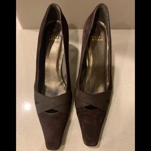 Stuart Weitzman Cola Suede Pumps